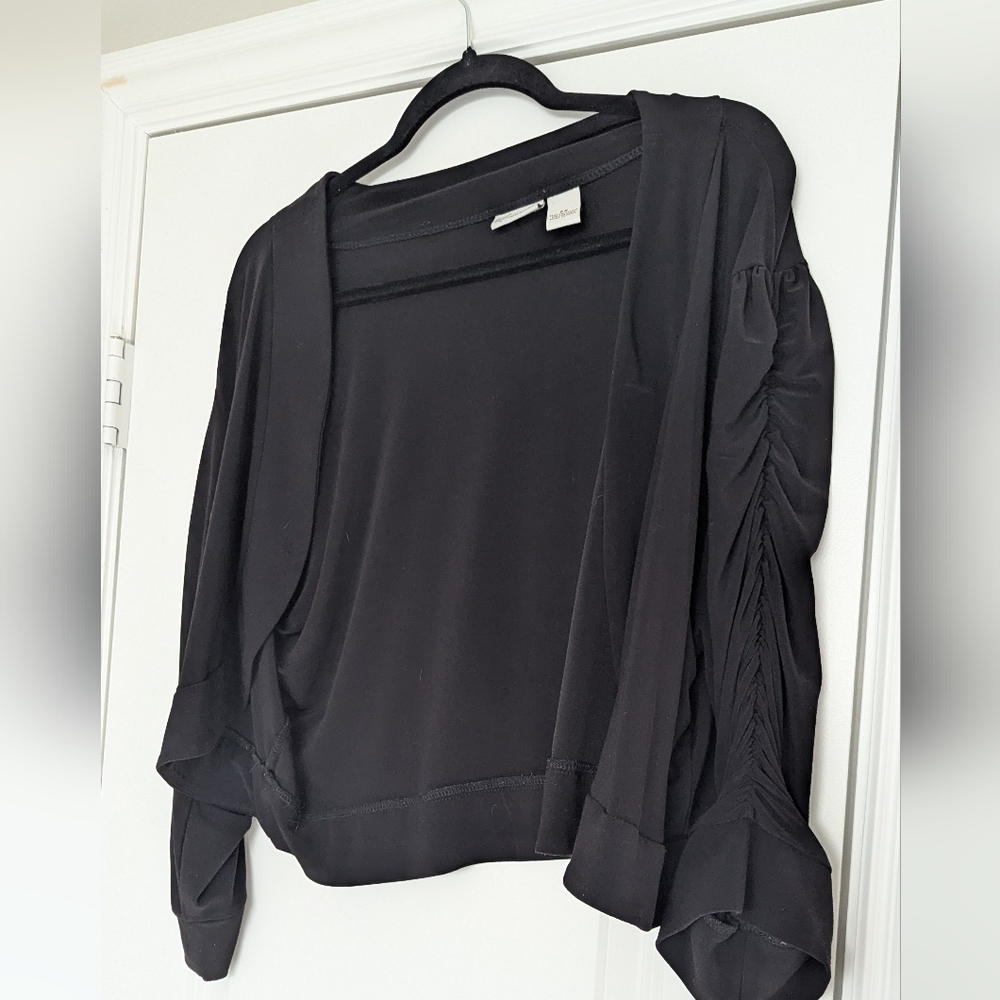 Kim Rogers Black Women's Top with Stretch
